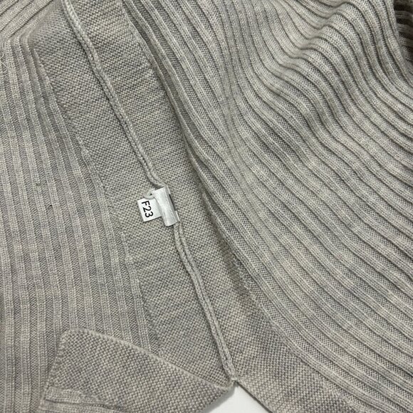 EILEEN FISHER Sweater Womens sz 1X Gray wool Turtleneck Italian Yarn Minimalist - Picture 11 of 11